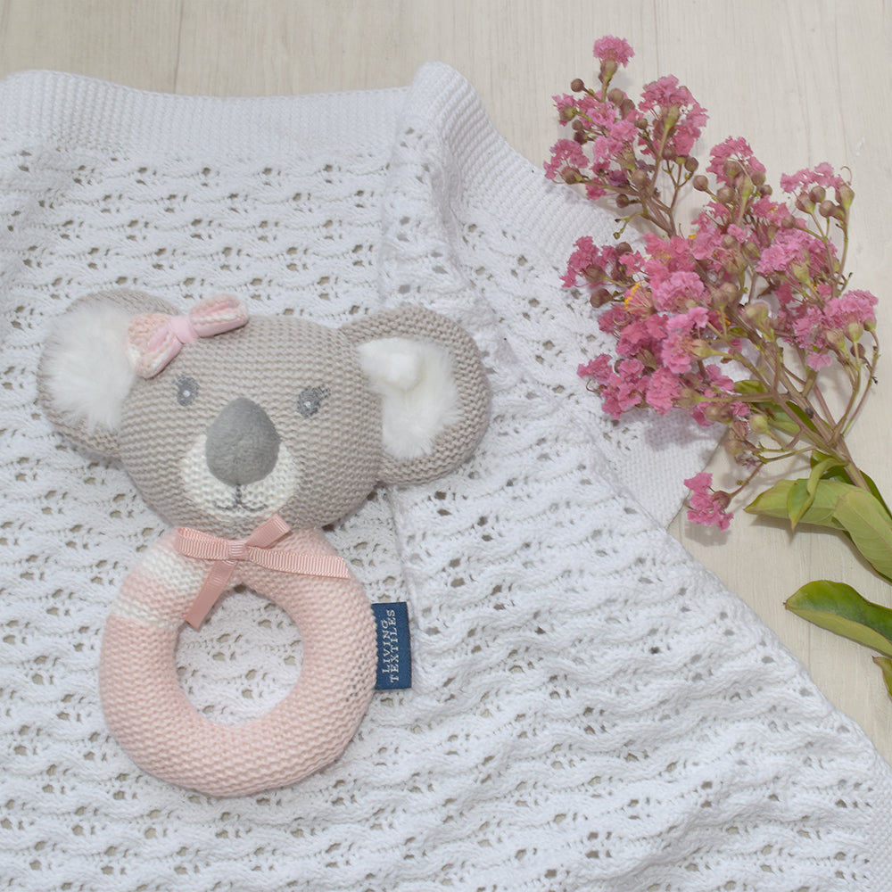 Living Textiles - Chloe The Koala Rattle